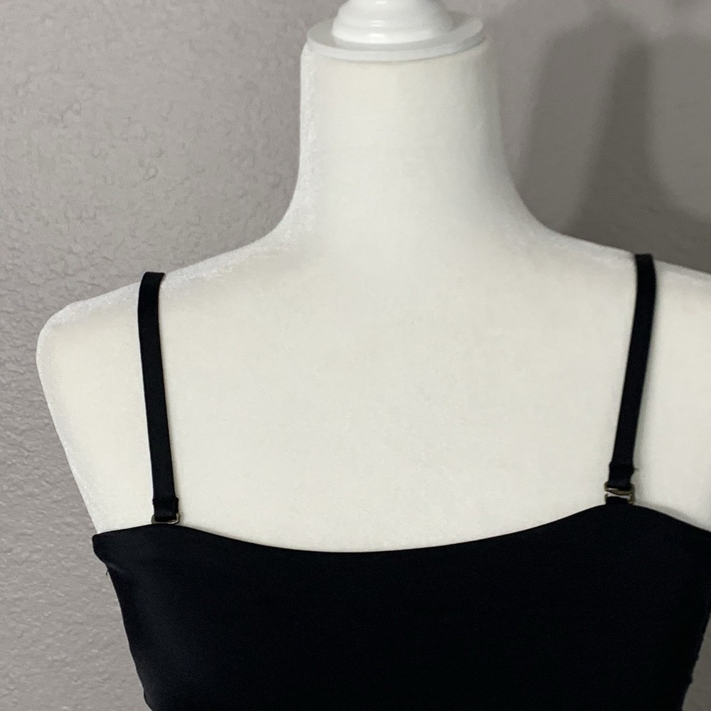Andie Swim The Bora Bora Women's Black Bikini Halter Top Size XL Adjustable NWT‎ - Picture 5 of 12